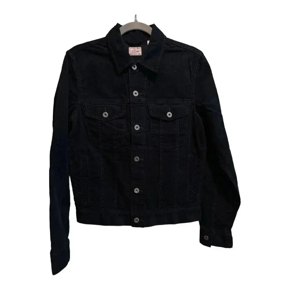 NWT J.Crew Trucker Jacket In Stretch Corduroy